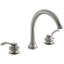 Fairfax Deck-Mount Bath Faucet Trim with Lever Handles and Traditional 8-7/8" Non-Diverter Slip-Fit Spout, Valve Not Included
