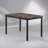 Stylish 5-Piece Metal Dinette Set with Faux Marble Top, Perfect for Family Meals and Gatherings, Easy Assembly and Durable Design