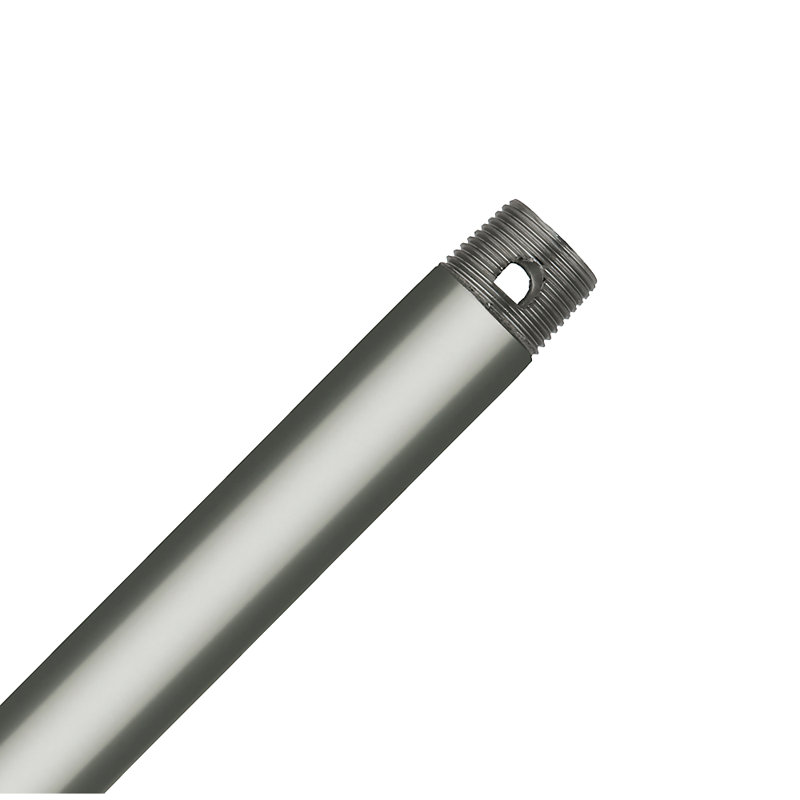 Ceiling Fan Downrod, Satin Nickel, 18" H x 0.75" W x 0.75" D