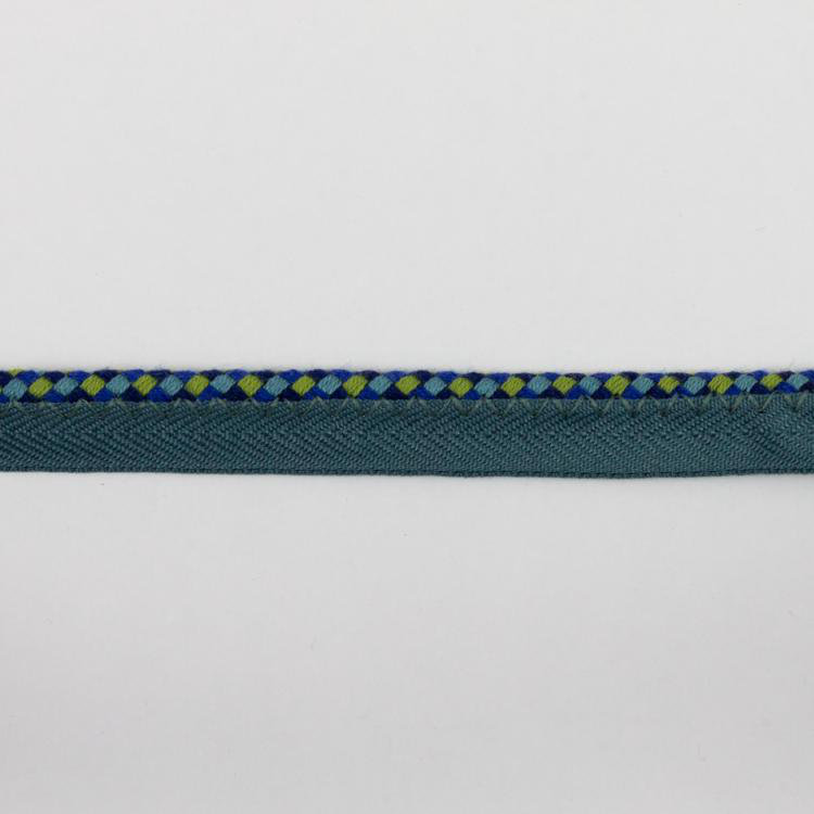 Lipcord Fabric, Aquamarine