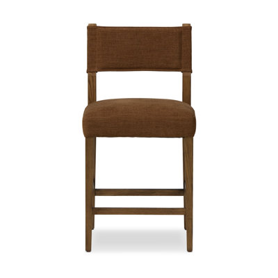 Lorretta Leather Stool by Birch Lane