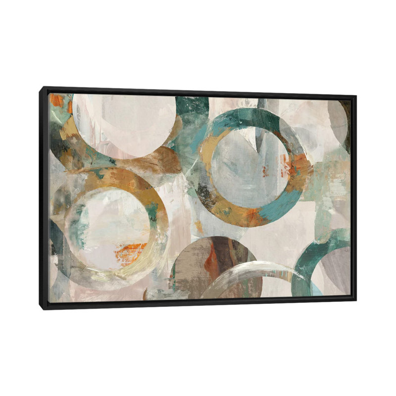 «Alecto», reproduction d'impression sur toile, H 32 po x l 48 po, Toile encadrée, Noir
