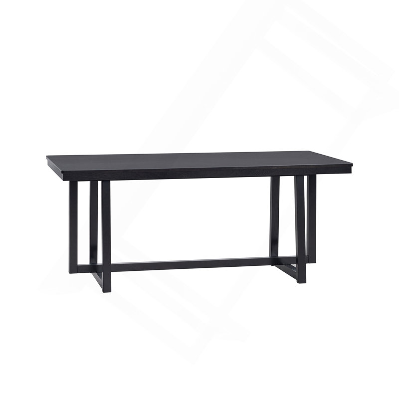 Black Finish Dining Table
