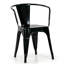 Fauteuil noir Oshiro