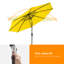 Parasol de marché extérieur 9 pi avec bouton-poussoir inclinable Dailan-731221861