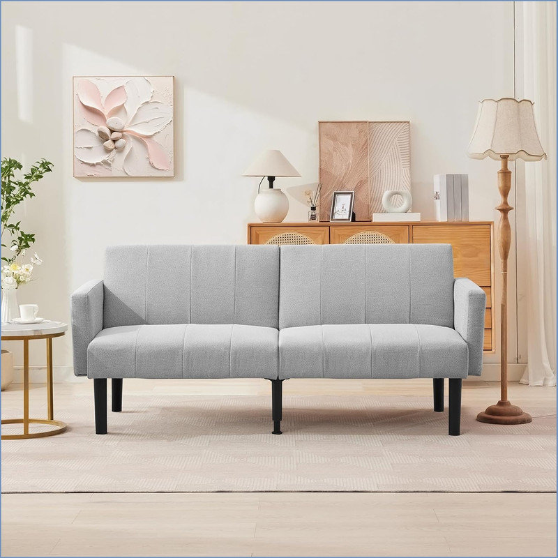 2 Seater Linen Loveseat