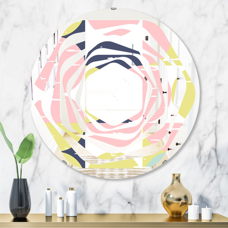 Miroir mural Whirl, H 31,5 po x l po