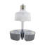 100 Watt White/Gray LED Bulb