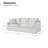 Wimberly 85" Farmhouse Upholstered Slipcovered Sofa