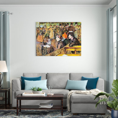Henri De Toulouse-Lautrec - Wrapped Canvas Painting