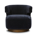 DOTTIE Swivel Barrel Chair