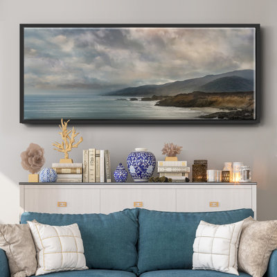 Calming Sea- Framed Canvas