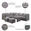 Abbygaile 8 Seater Rattan Corner Sofa Set