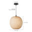 Luminaire suspendu 1 lumière jaune Bairbre-2027037962
