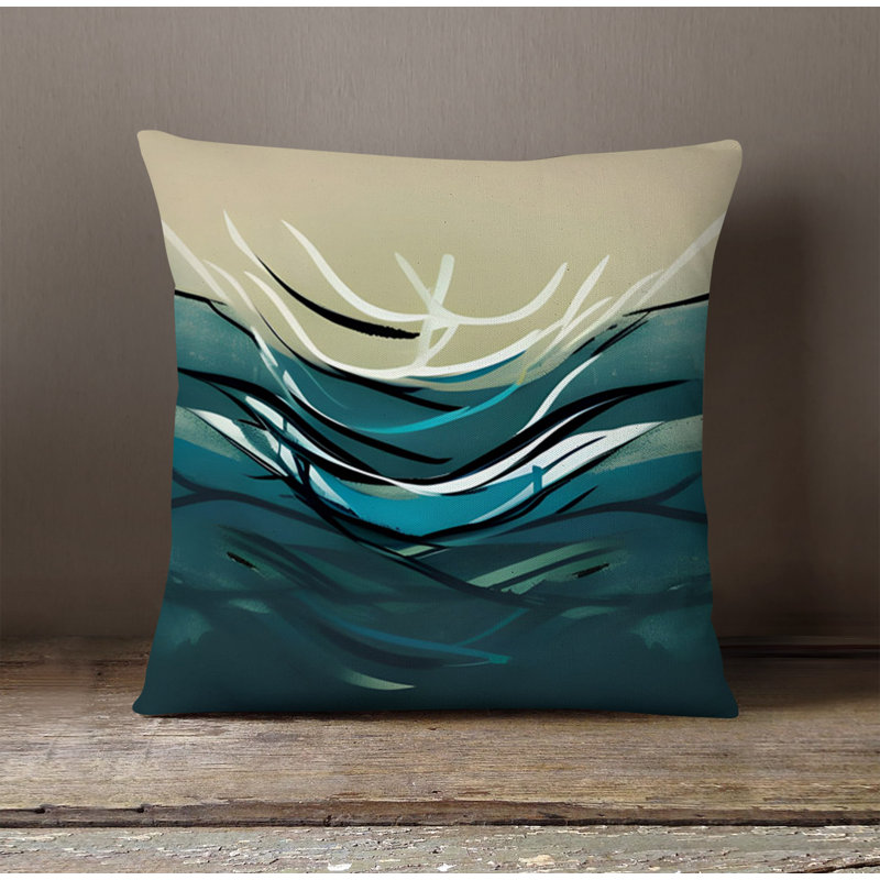 Coussin décoratif, Housse de coussin seulement - sans coussin, H 16 po x l 16 po