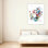 Obstétrique et gynécologie, art mural sur toile sans cadre 24 po x 36 po