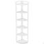 Étagère de coin 70,87 "à 6 niveaux pour tablettes de salon et de bureau-542581813