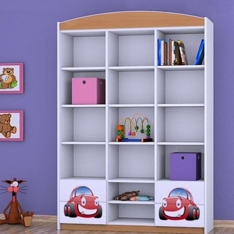 Orlando 183cm H X 132cm W Kids Cube, Natural