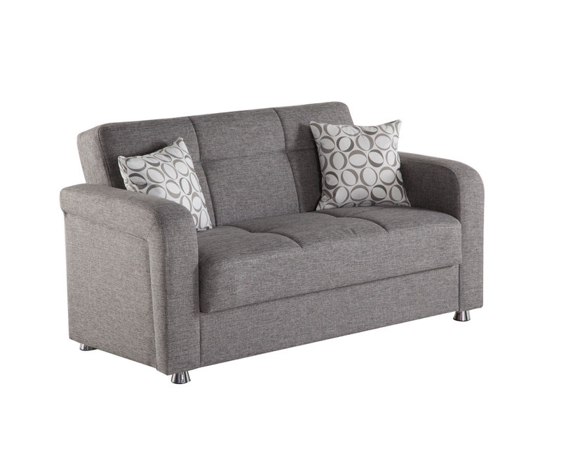 Causeuse Ladislado 32 po, Gris