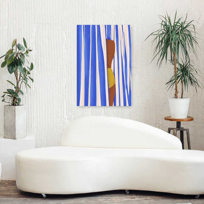 Art contemporain, art côtier abstrait, H 36 po x l 24 po