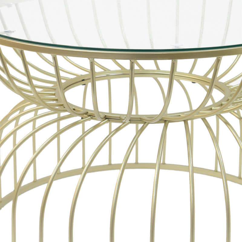 Golden Coffee Table