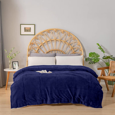 Sherpa Throw Blanket