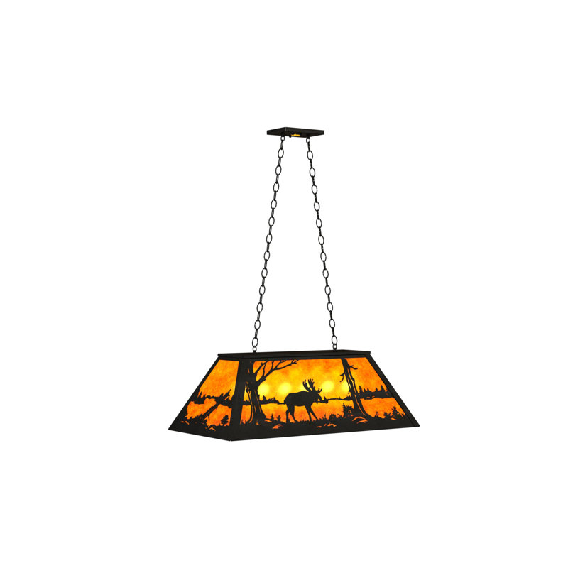 Kaci 6 - Light Pendant, Textured Black