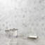 Asian Statuary 2" Hexagon Polished Marble Mosaic Tile