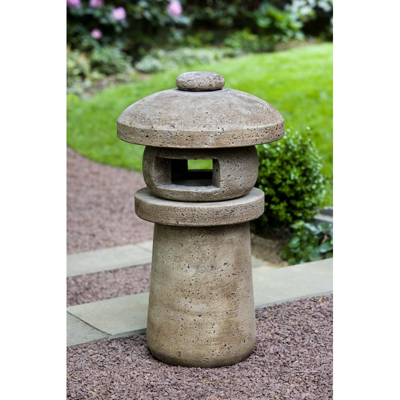 Sapporo Lantern Statue, Brownstone