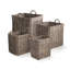 Normandy Handmade Seagrass Decorative Basket Set