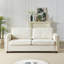 Canapé-lit convertible avec matelas en mousse à mémoire de forme, canapé-lit 3 places, conçu en tissu chenille-298687117