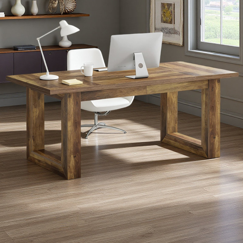 Office Desk,Computer Desk,Executive Desk, Brown