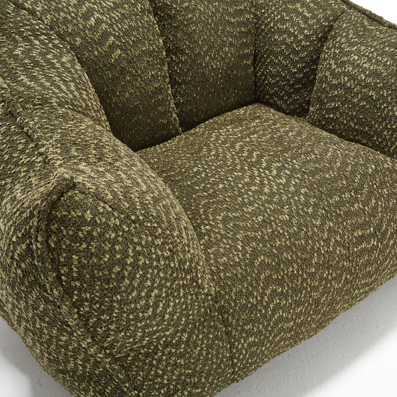 Fauteuil à billes en mousse très résistante - chenille pour adultes dans le salon, la chambre à coucher, la détente, la lecture, les jeux, le fauteuil de télévision avec confort idéal
