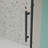 56"60"W X 72"H Sliding Shower Door, Sliding Door, With 1/4" Tempered Glass And Matted Black Finish 6072-124947429