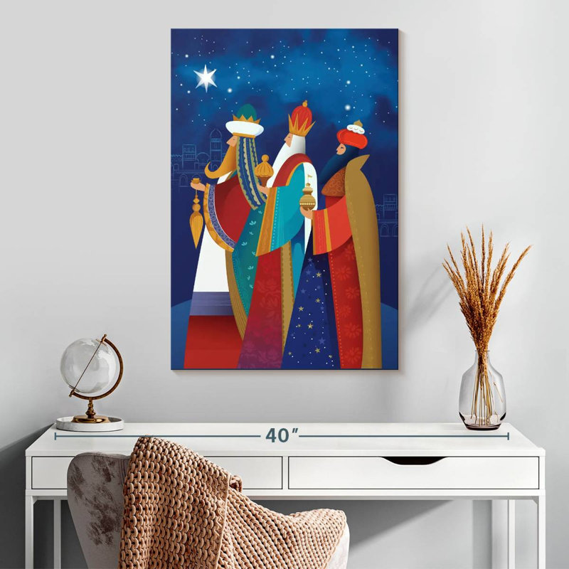 Lelend Biblical Magi, H 30 po x l 20 po