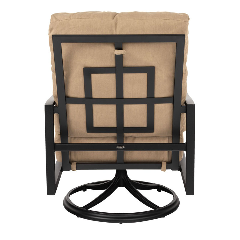 Nico Outdoor Rocker Chair, Canvas Spa, Graphite
