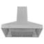 30" Professional 500 CFM Convertible Wall Mount Range Hood in Stainless Steel