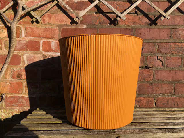 Cachepot, Yellow