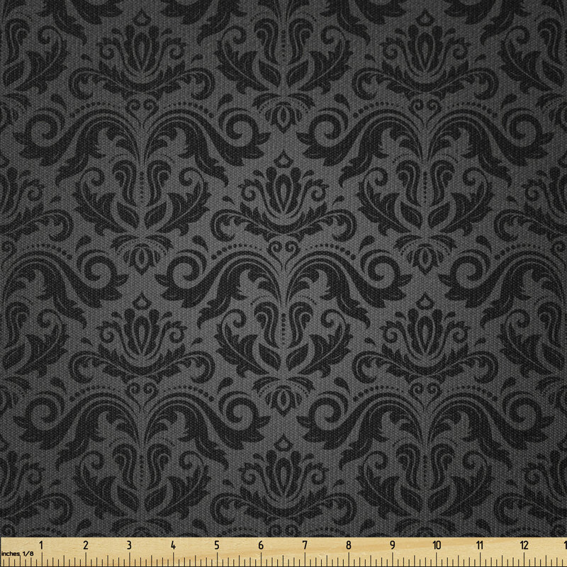 Devleta Damask and Floral Elements Multi-Purpose Fabric