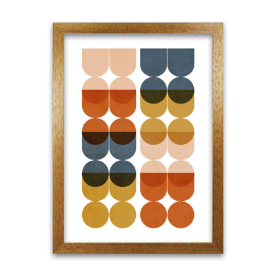 Mid Century Modern Colourful Original - Print