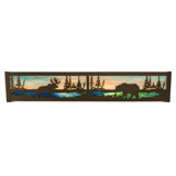 Rustic Lodge 2 - Light Bath Bar