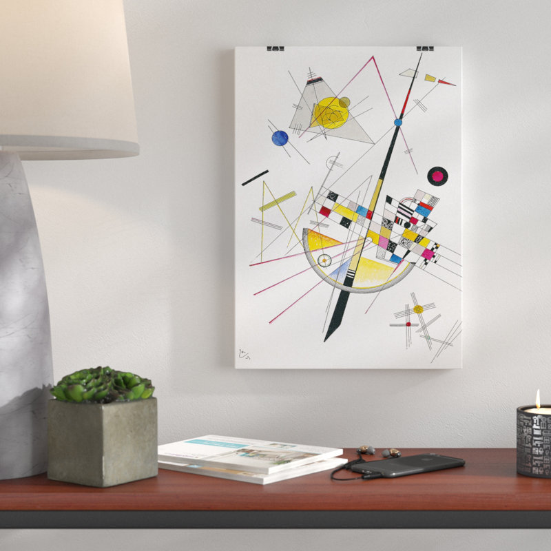 Wassily Kandinski Abstract - Frameless Print, 59.4cm H x 42cm W
