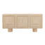 Williams 72" Oak Wood Sideboard, Light Natural