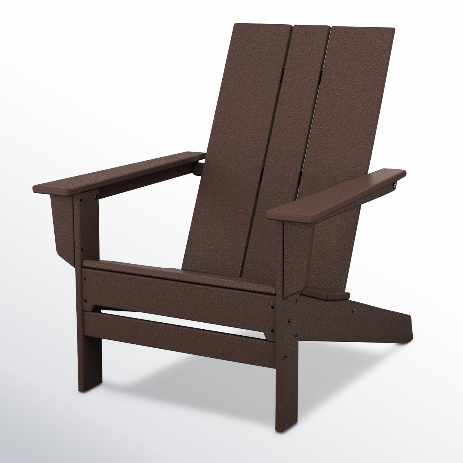 POLYWOOD x AllModern Oversized Adirondack Chair, Mahogany