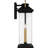 Lesse 2-Light Earth Black Outdoor Wall Lantern-1718079595