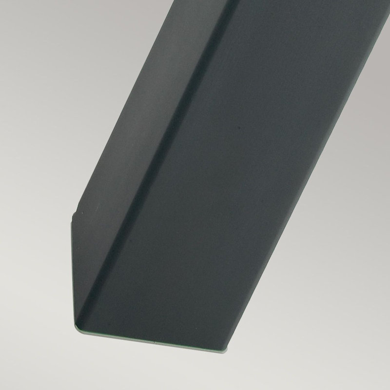 Halstone Transparent Bollards, Black, 850cm H x 120cm W x 120cm D
