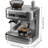 Philips Barista Brew Semi-Automatic Espresso Machine with Frother, 250gr Bean Container
