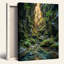 Ensemble de 1 tableau sur toile Mossy Canyon-129057844-129057847