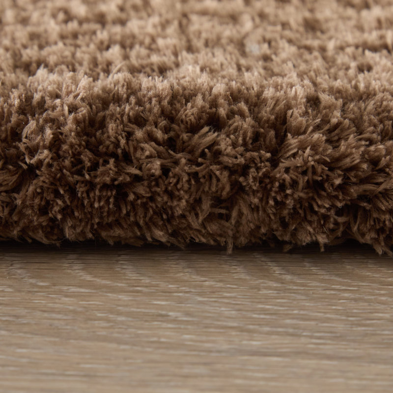 Tapis uni Halfacre, Tapis de couloir 2 pi 6 po x 8 pi, Brun