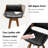 Omar Swivel Upholstered Modern Stool-1102983948-1093786446